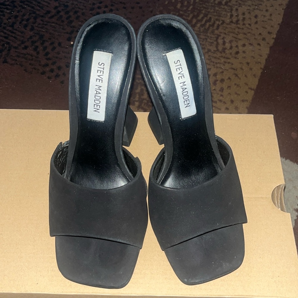 Black Steve Madden Heels
